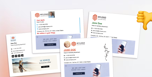5 Common email signature mistakes (and how to avoid them)