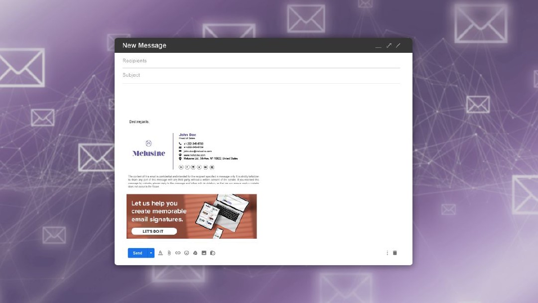 Creating a memorable email signature involves several key elements that can leave a lasting impression on your recipients. Photo: AdSigner