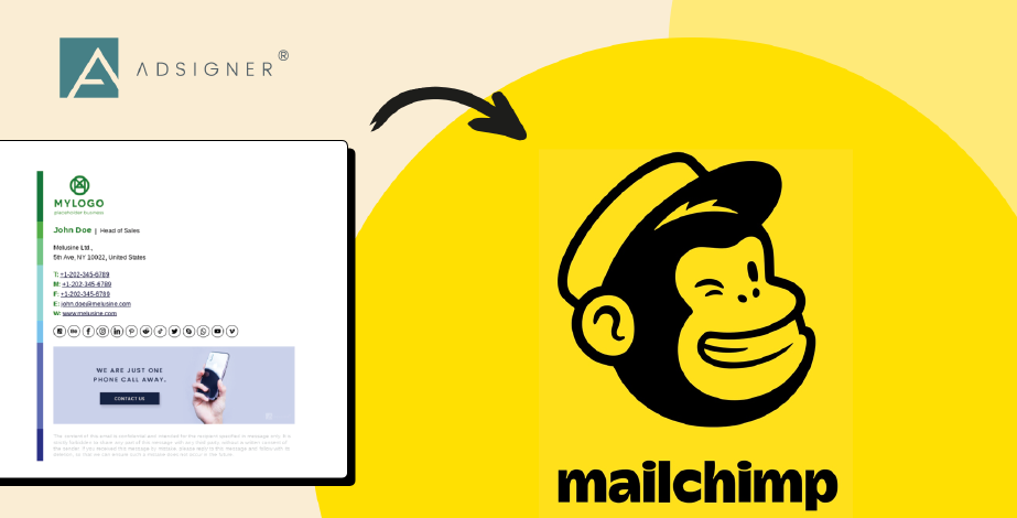 Deliver better email campaigns with AdSigner and Mailchimp