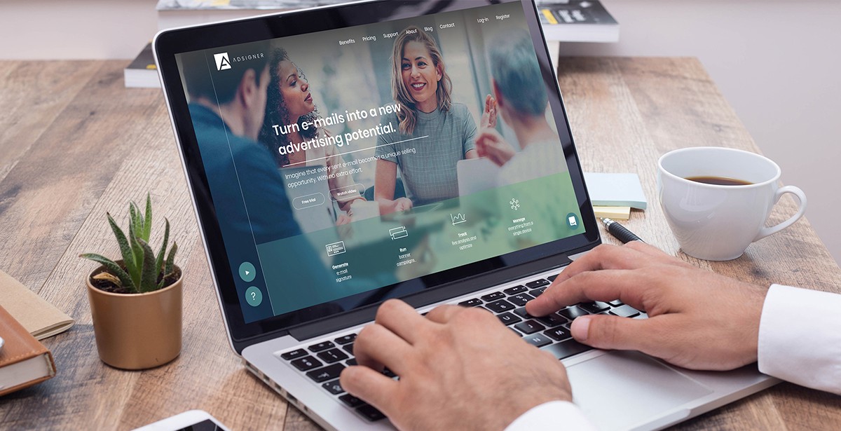 Turn e-mails into a new advertising potential. With AdSigner. Photo: AdSigner