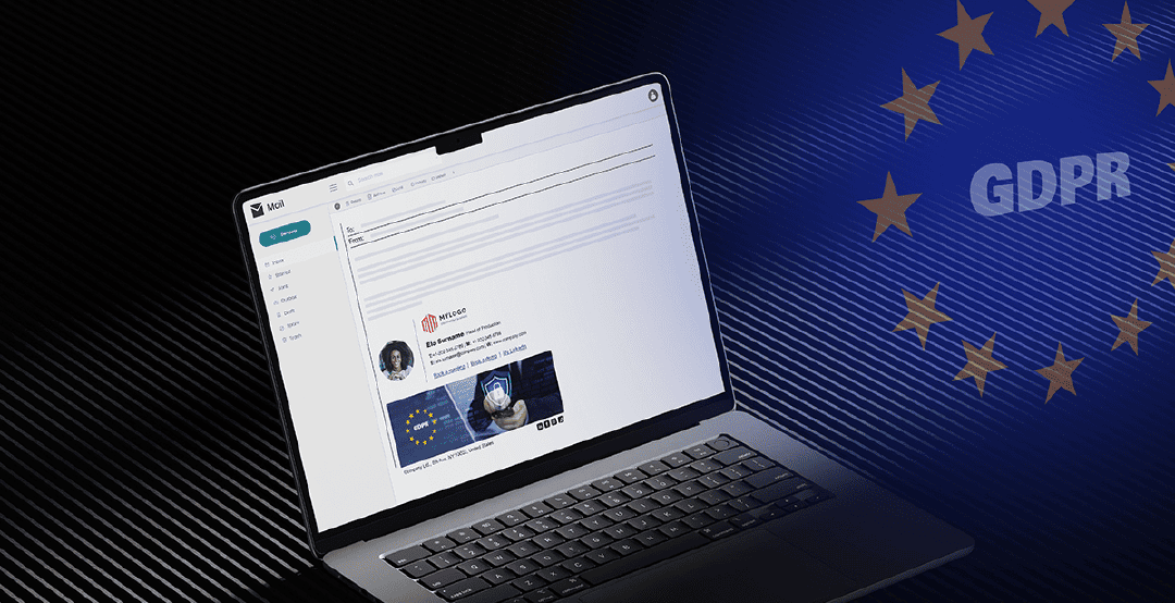 regulation-complient email signature example 2025