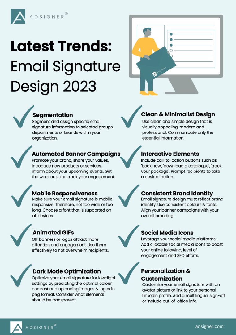 AdSigner is a leading provider of email signature solutions that can help businesses take advantage of current trends. Photo: AdSigner