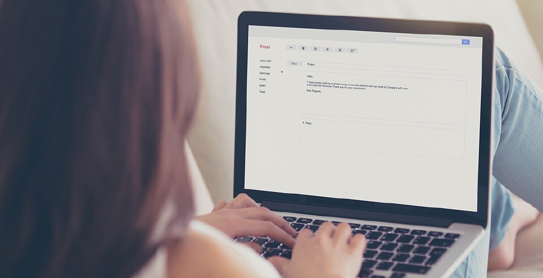 Through email a potential customer can be turned into an actual customer faster and easier. Photo: iStock